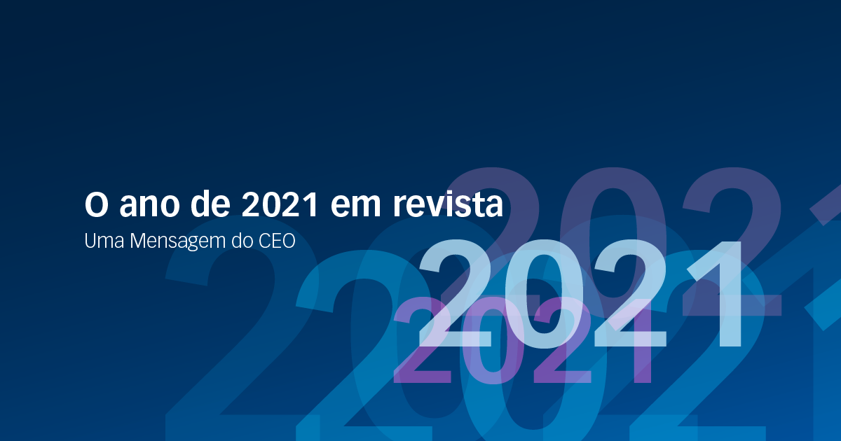 O ano de 2021 em revista