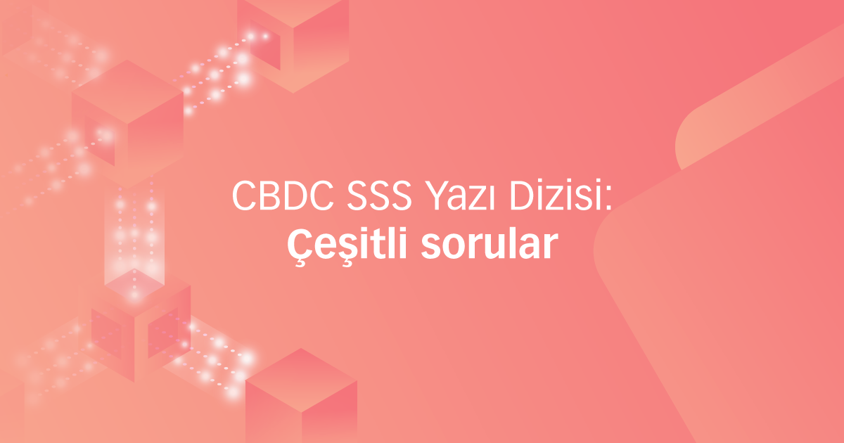 CBDC SSS Yazı Dizisi: Çeşitli sorular