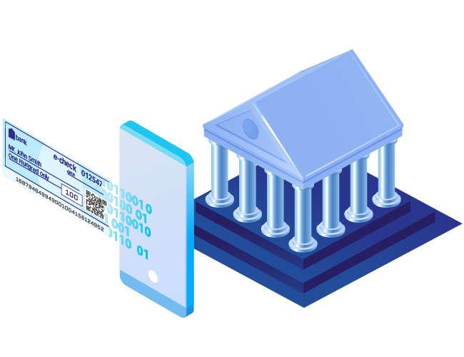 Mobile Electronic Check Issuance