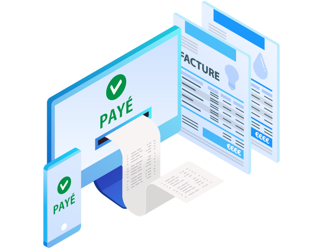 Présentation et paiement électronique de factures